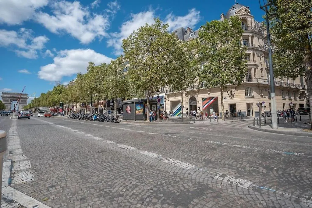0#Studio 2Pers#Champs Elysees#Arc De Triomphe Parigi Francia