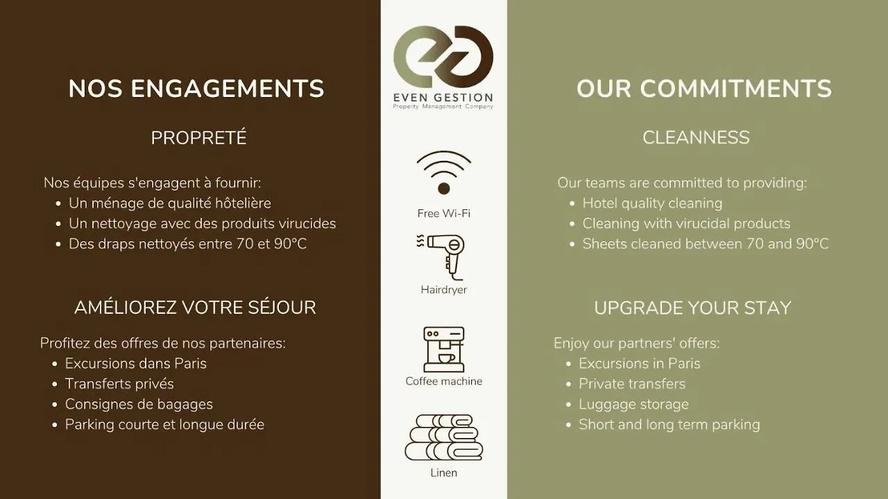 Apartamento 0#Studio 2Pers#Champs Elysees#Arc De Triomphe Paris França